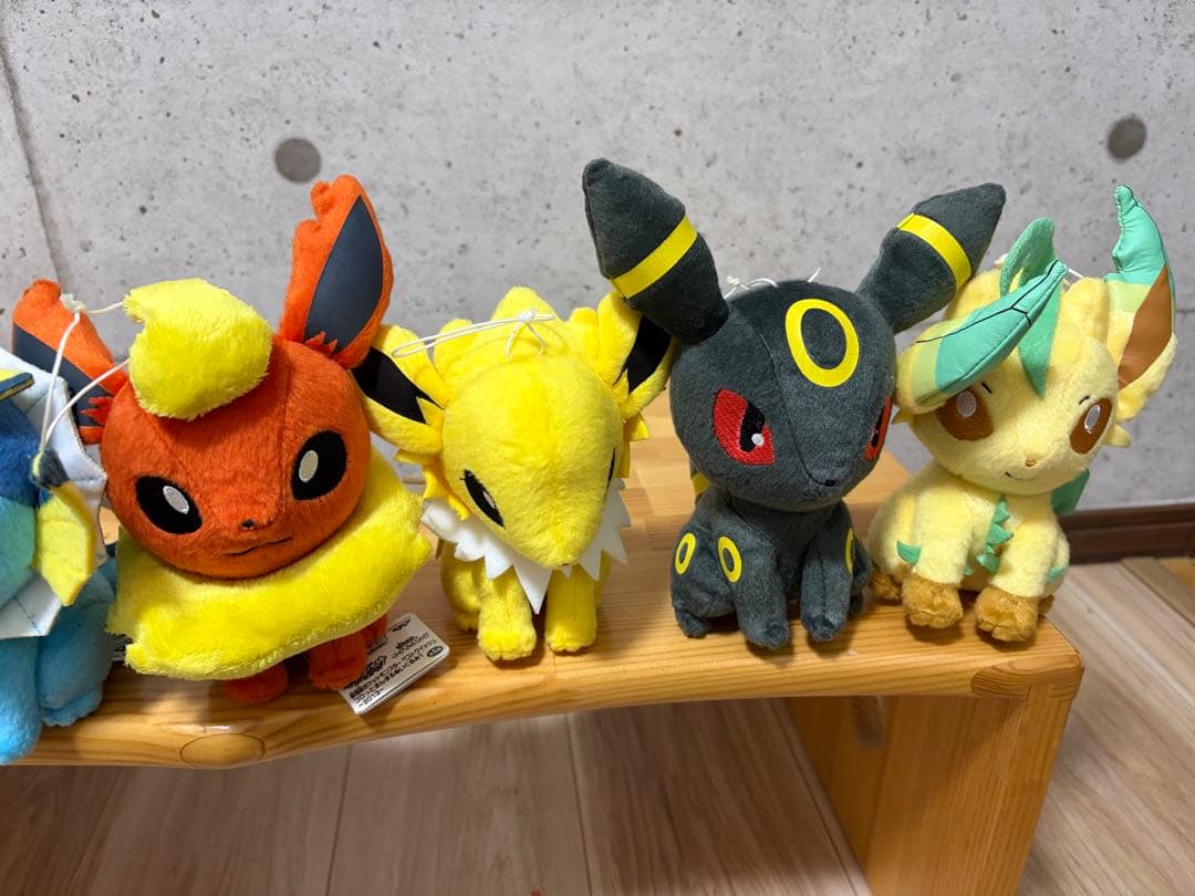 ポケモン ブイズ ぬいぐるみ 7体セット イーブイ 進化系 まとめ売り