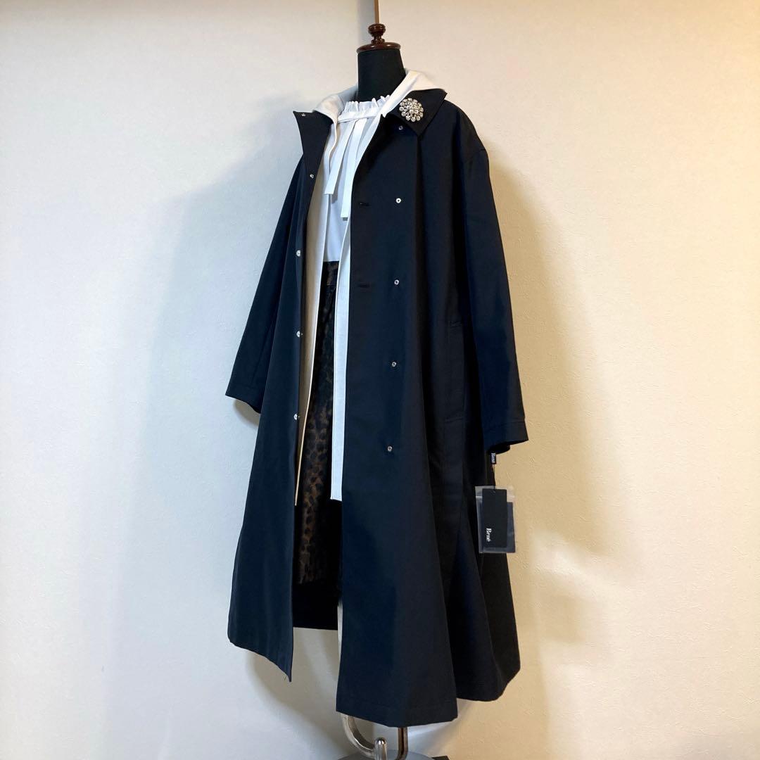 美品♡¥60,500タグ付き♡Rene 2wayパールロングコート(38 Ｌ)