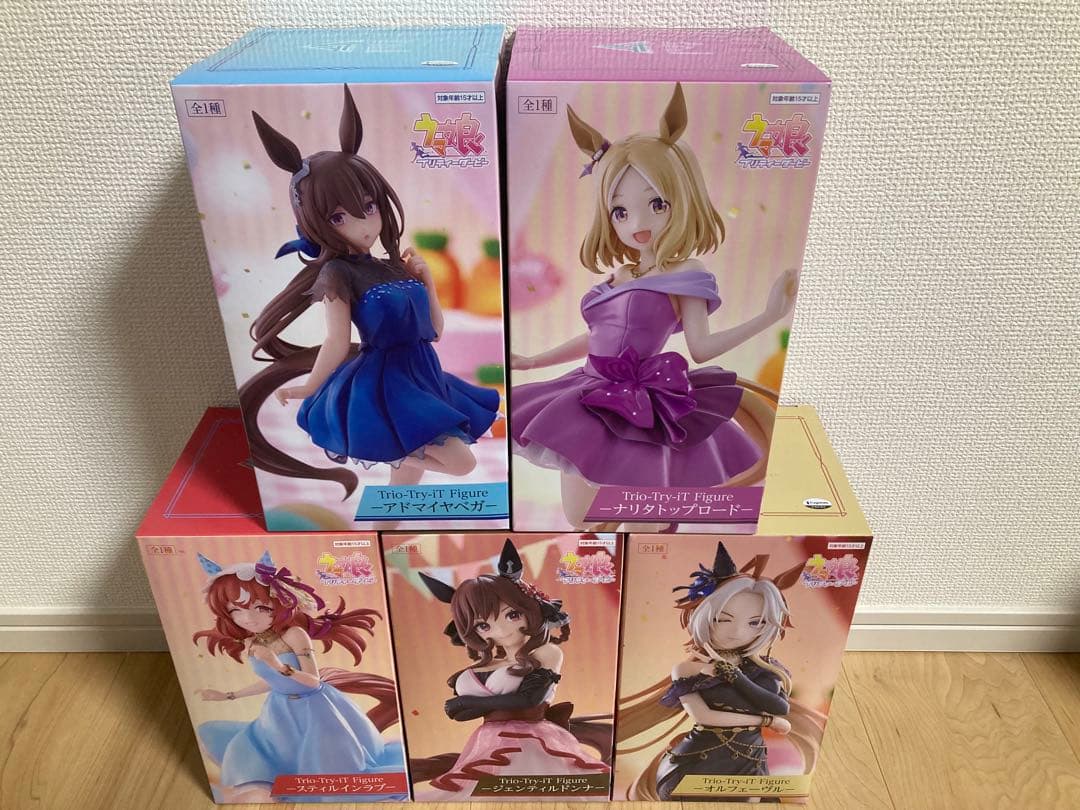 【新品未開封】ウマ娘　 Trio-Try-iT Figure コンプリート５点