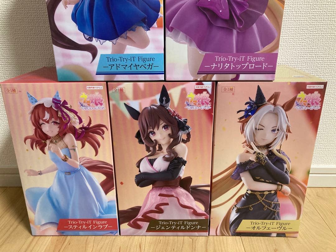 【新品未開封】ウマ娘　 Trio-Try-iT Figure コンプリート５点