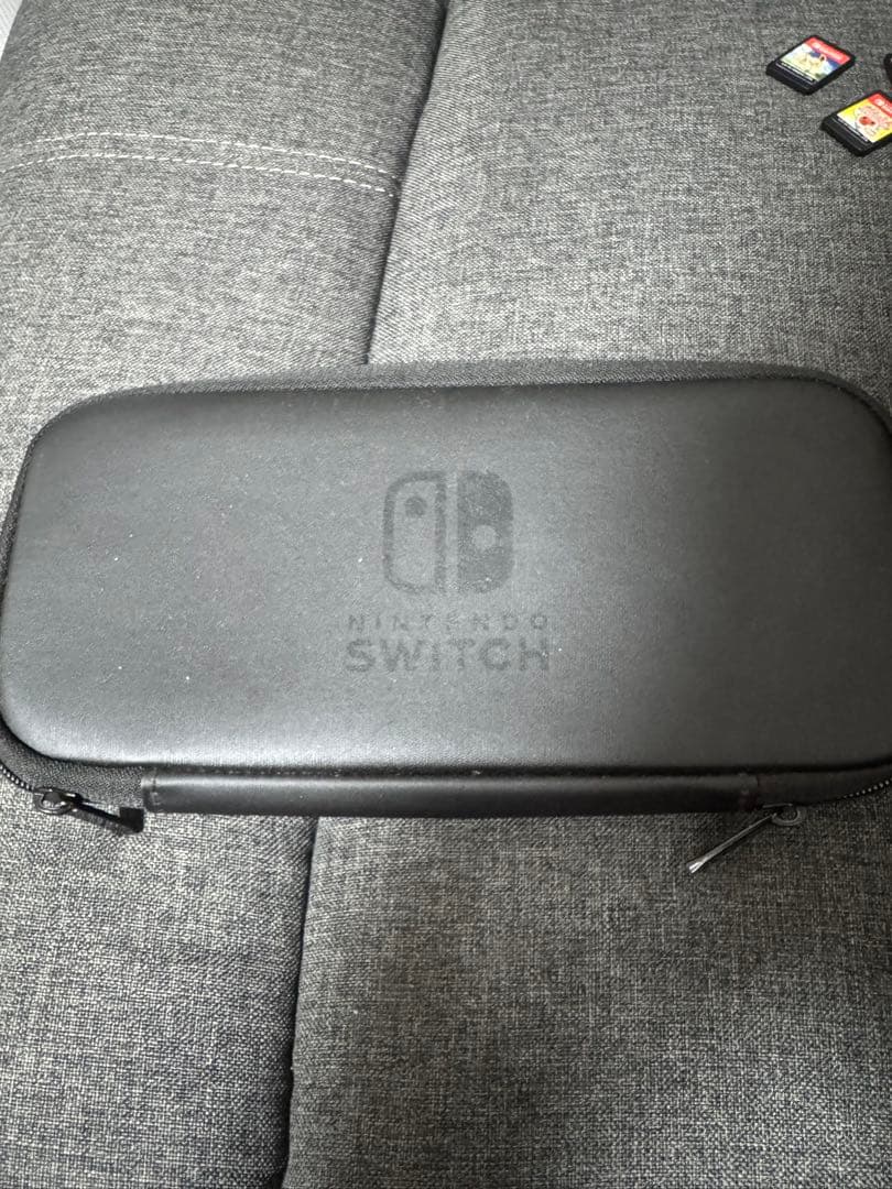 Nintendo Switch 本体 グレー ゲームカード5枚付き