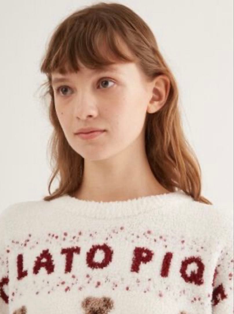 gelato pique アグリーベアジャガードプルオーバー ジェラートピケ