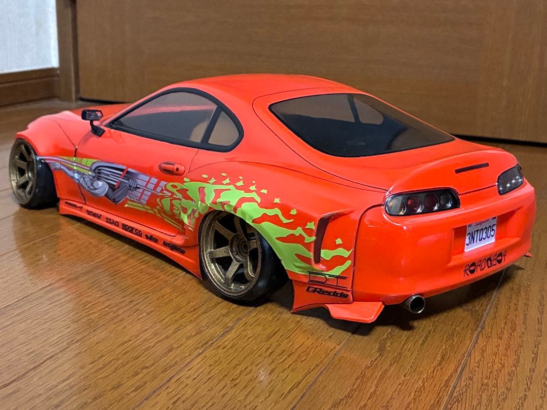アディクション　80スープラ　BOMEX ラジコンボディ
