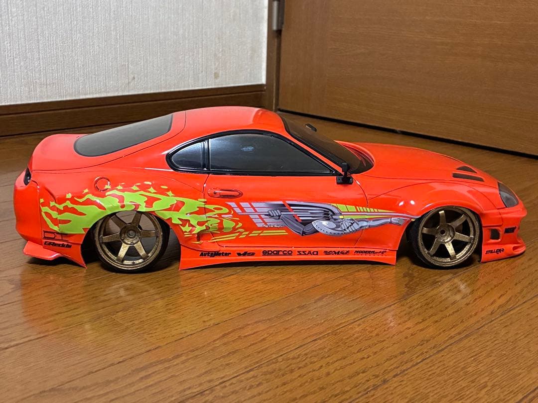 アディクション　80スープラ　BOMEX ラジコンボディ
