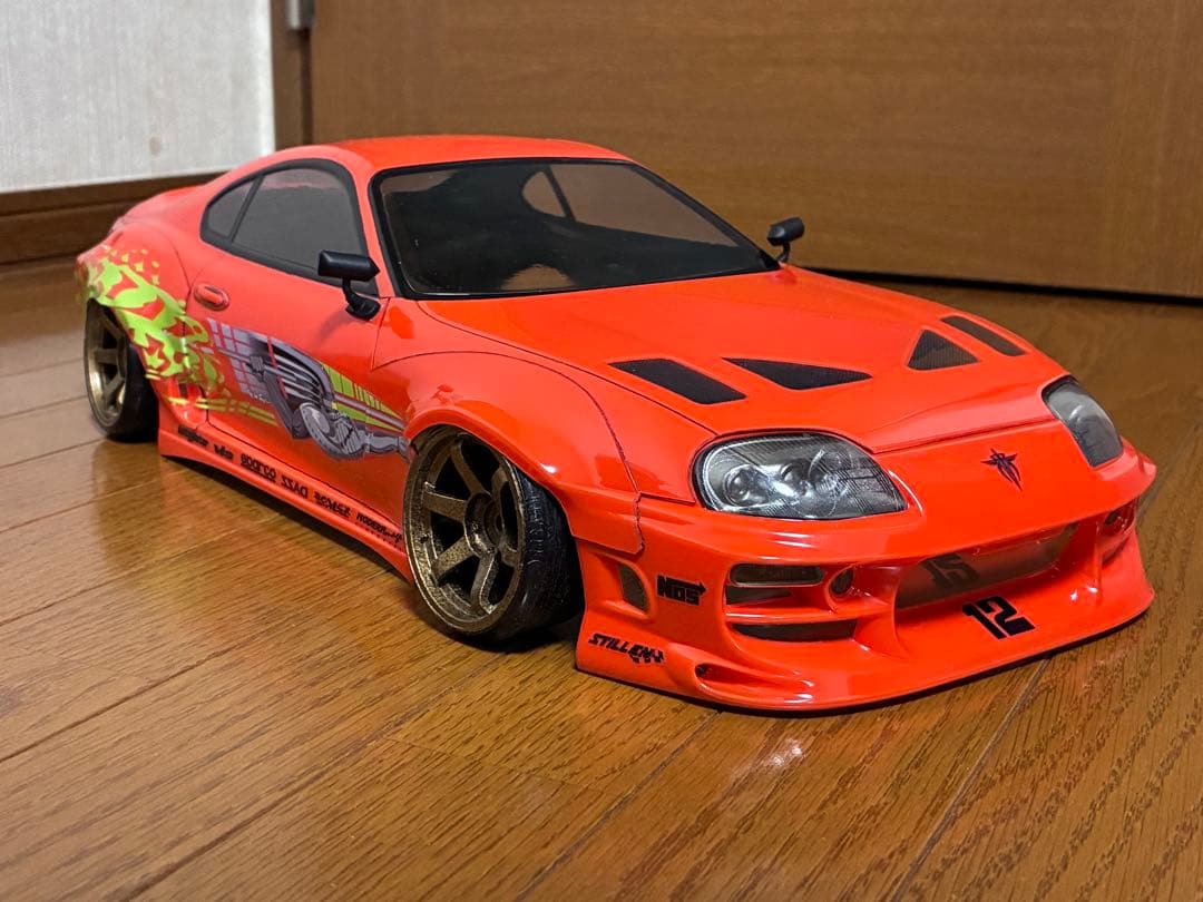 アディクション　80スープラ　BOMEX ラジコンボディ