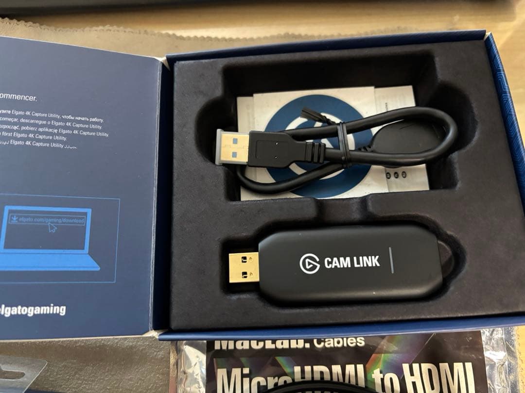 ビデオキャプチャー・キャプチャーボード Elgato Cam Link 4K
