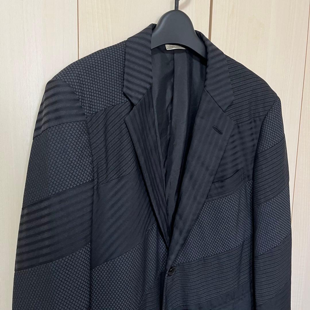 COMME des GARCONS HOMME PLUS螺旋ストライプジャケット