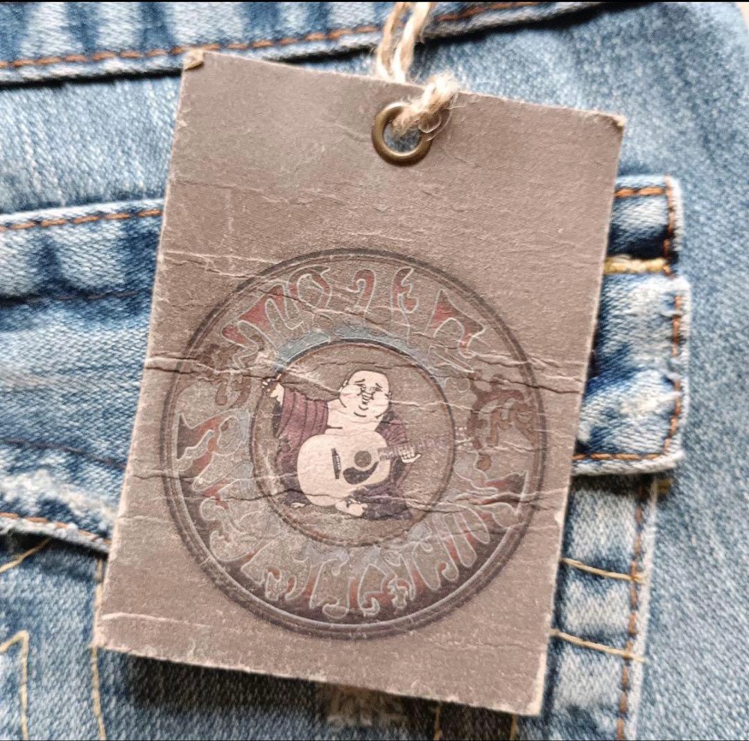 True Religion ブーツカットデニム パッチワーク 新品タグ付き