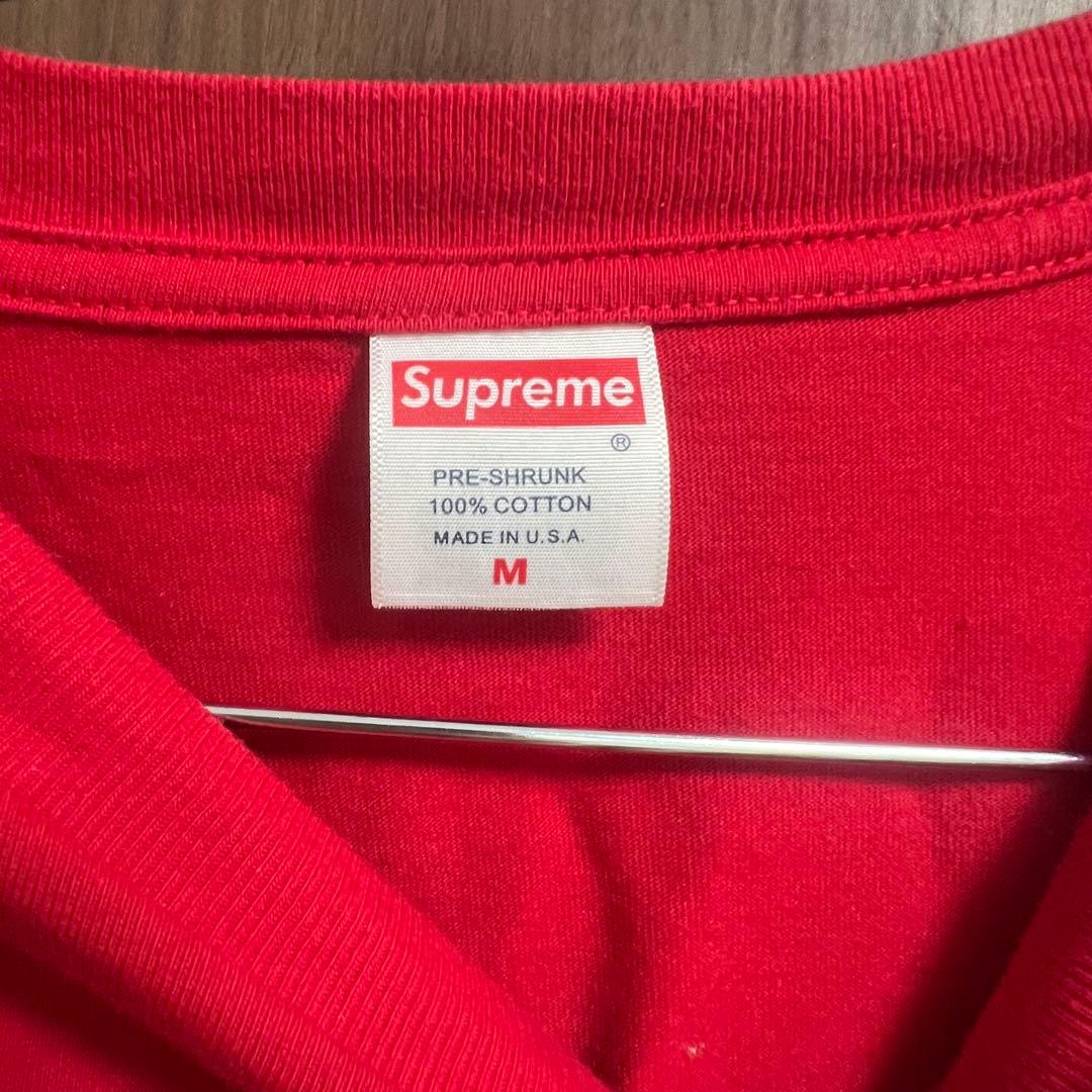 Supreme 23aw カモフラージュボックスロゴT レッド