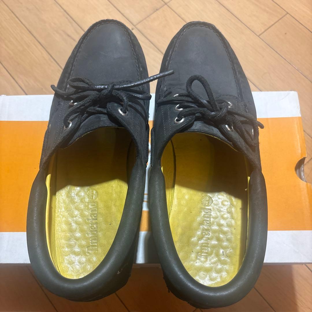 Timberland 3eye ヌバックモカシン 廃盤モデル OVY27.5cm