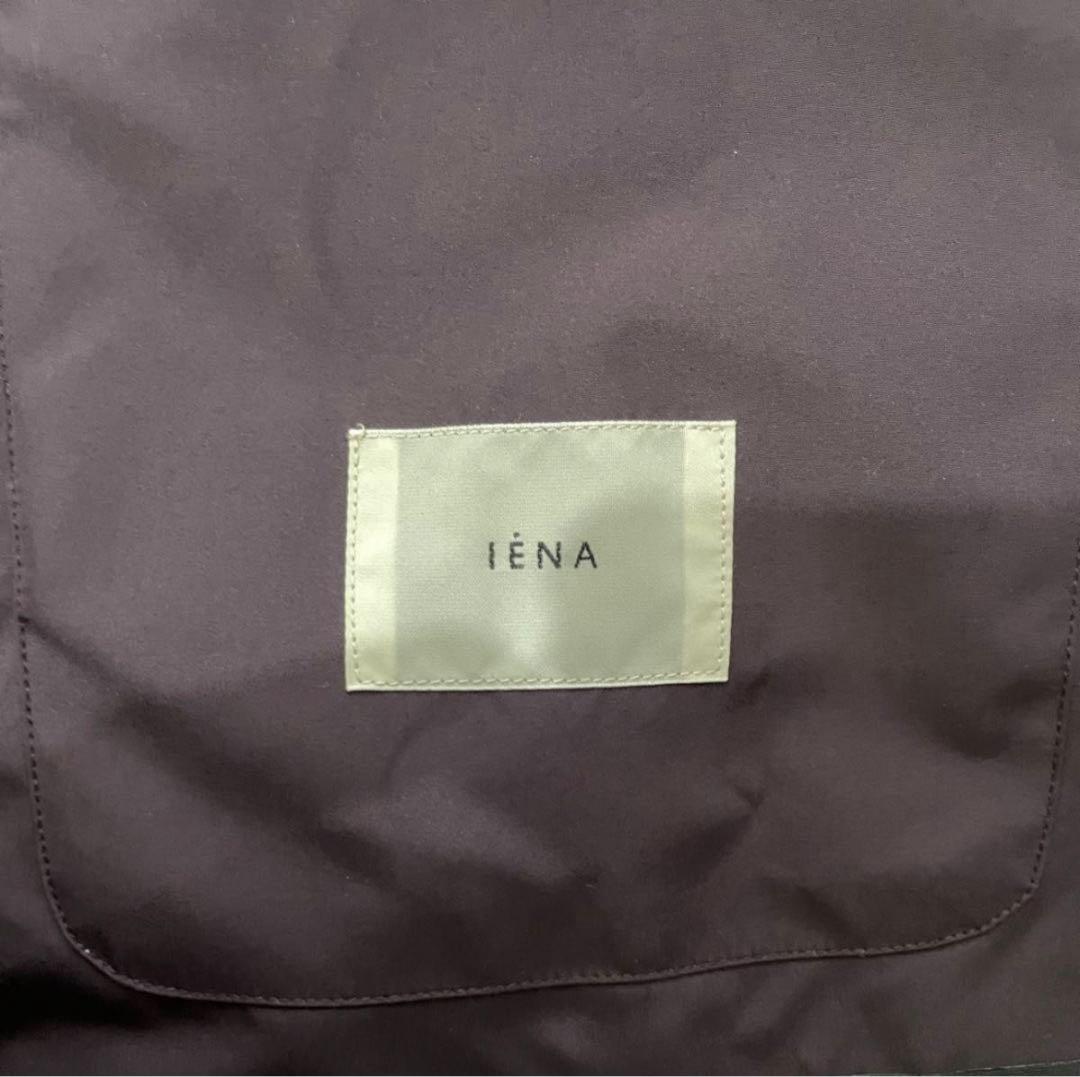 未使用級美品 IENAボンディングコートフード取り外し可2way定価36000円