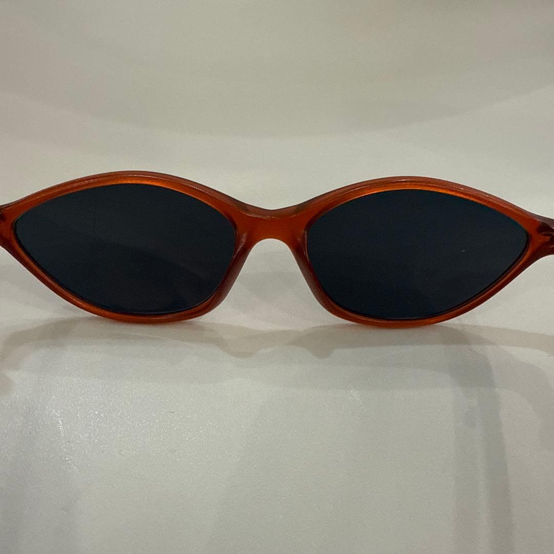 JIL SANDER オレンジ キャットアイ サングラス