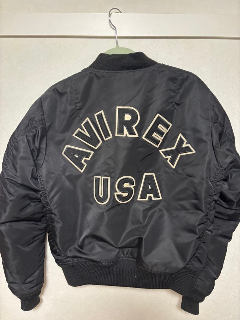 ジャケット・アウター avirex ma1 Black