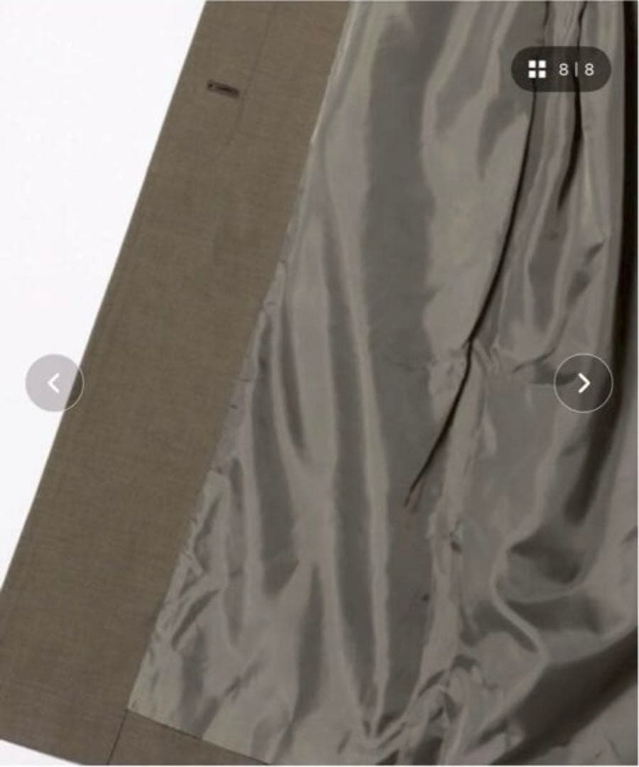 anuke アンヌーク　Soutiencollar Raglan Coat