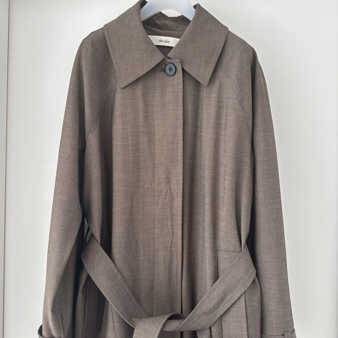 anuke アンヌーク　Soutiencollar Raglan Coat