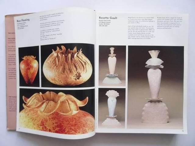 洋書◆アメリカの工芸作品写真集 本 陶磁器 家具 彫刻 絵画