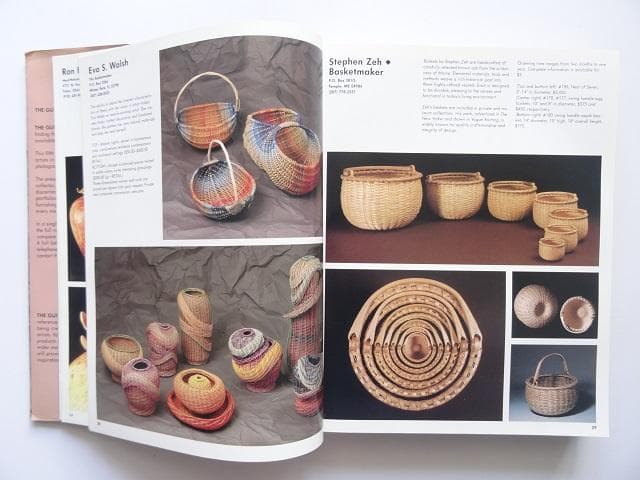 洋書◆アメリカの工芸作品写真集 本 陶磁器 家具 彫刻 絵画