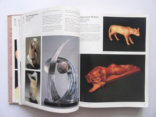 洋書◆アメリカの工芸作品写真集 本 陶磁器 家具 彫刻 絵画