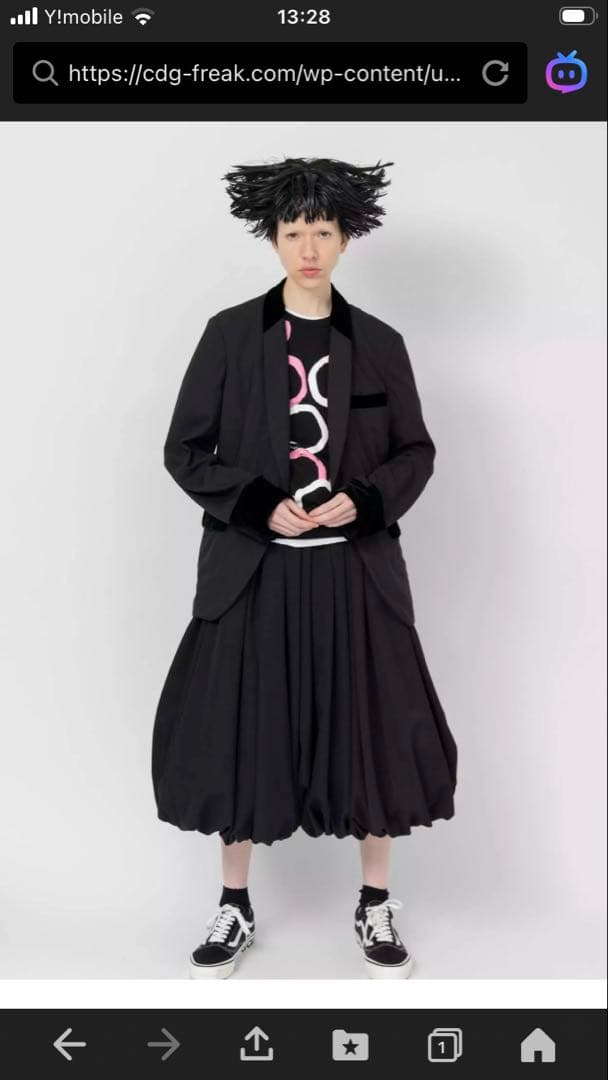 BLACK COMME des GARÇONS テーラードジャケット M