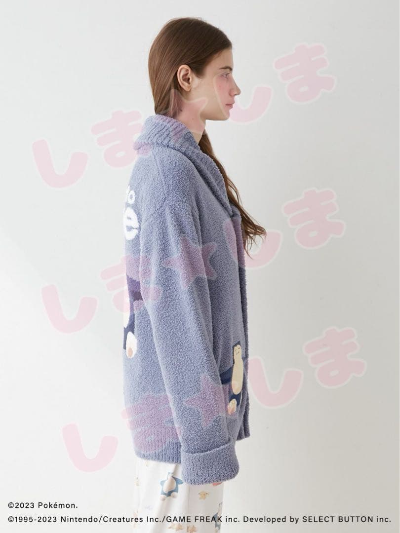 【ジェラートピケ】ポケモンスリープ♡カビゴン ベビモコカーディガン M