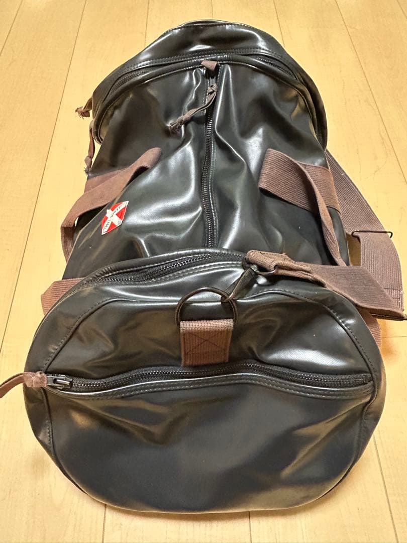 LUGGAGE LABEL 吉田カバン製ドラムバッグ
