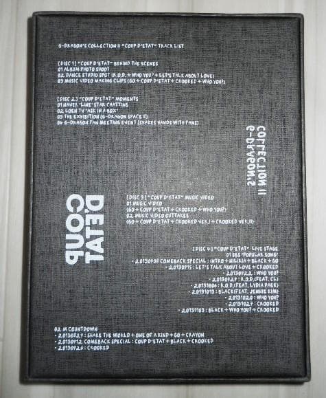 DVD4枚組 G-DRAGONS COLLECTION II BIGBANG