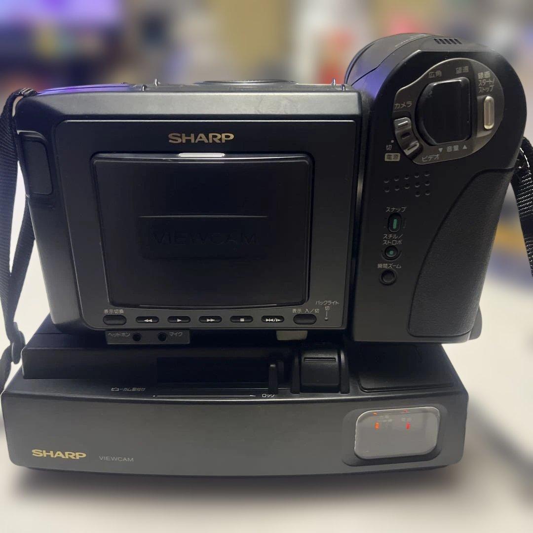 SHARP VideoHi8 ビデオカメラ　VL-HL100 ②