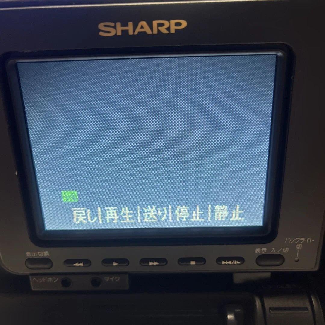 SHARP VideoHi8 ビデオカメラ　VL-HL100 ②