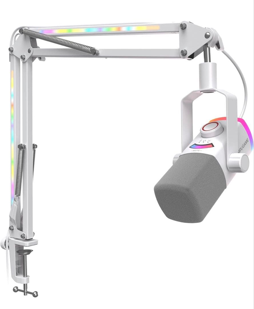 FIFINE USB/XLR接続 ダイナミックマイク AM8PROTW