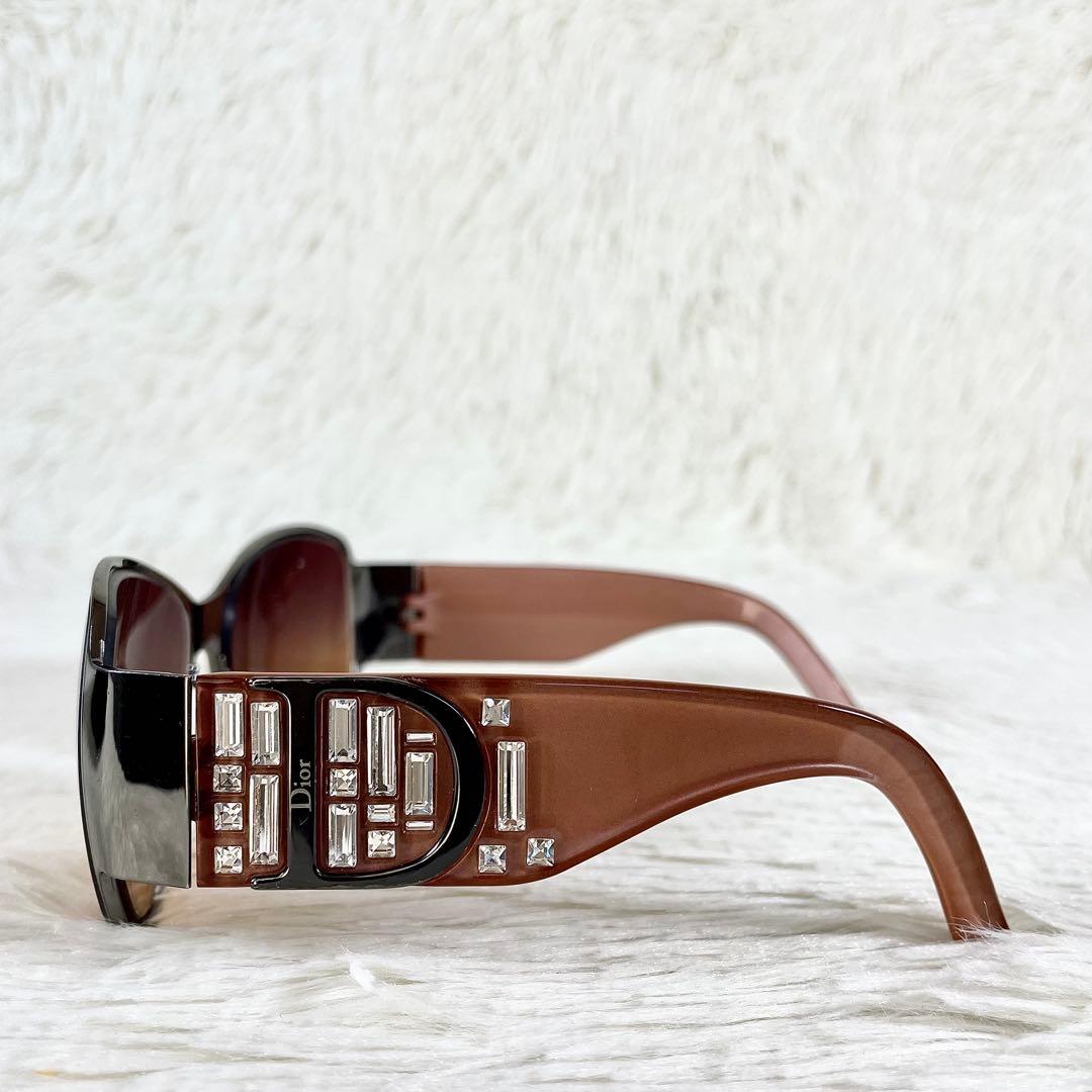 美品　Christian Dior　INDINIGHT　サングラス　ブラウン