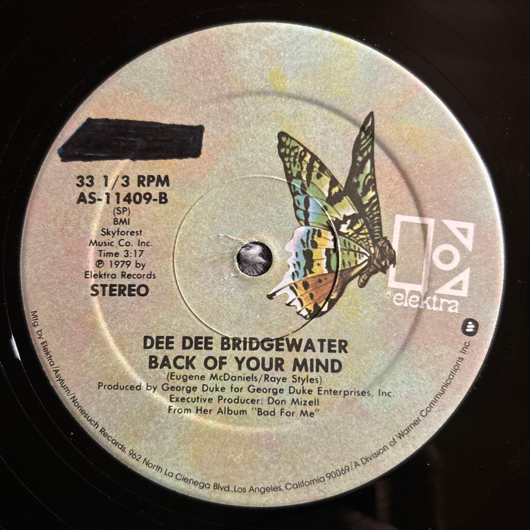 洋楽 Dee Dee Bridgewater Bad For Me US