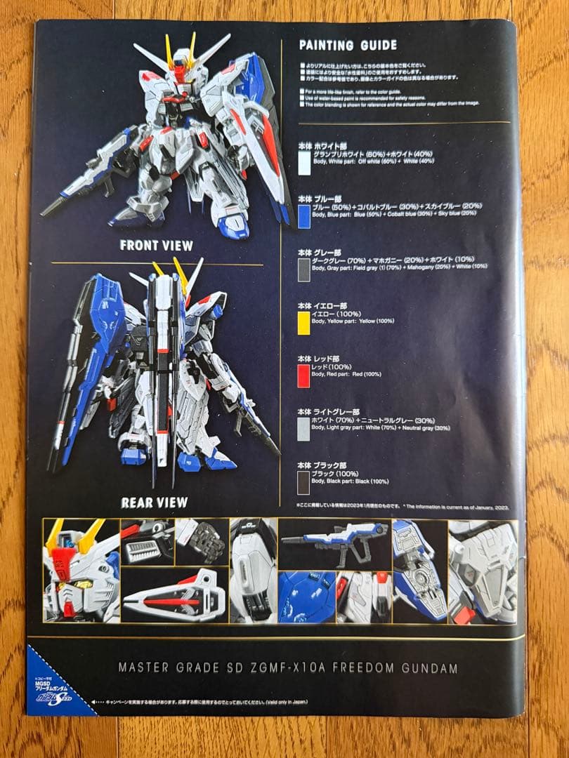 MGSD3体セット　素組み