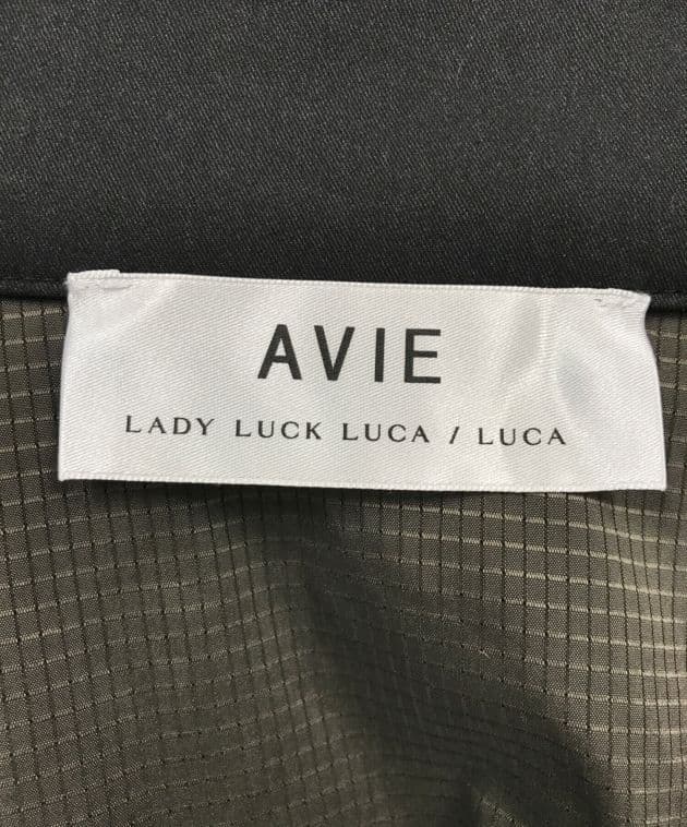 avie × LADY LUCK LUCA 別注テントラインモッズコート