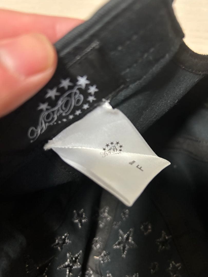 AFB / エーエフビー STAR CAP ブラック　Fサイズ