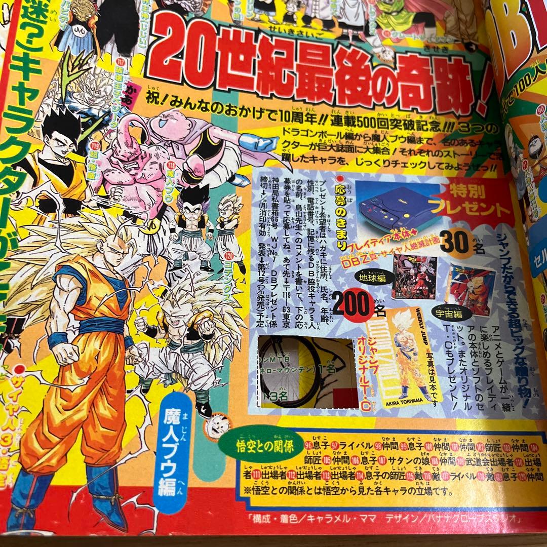 週刊少年ジャンプ　ドラゴンボール 1995年 7号