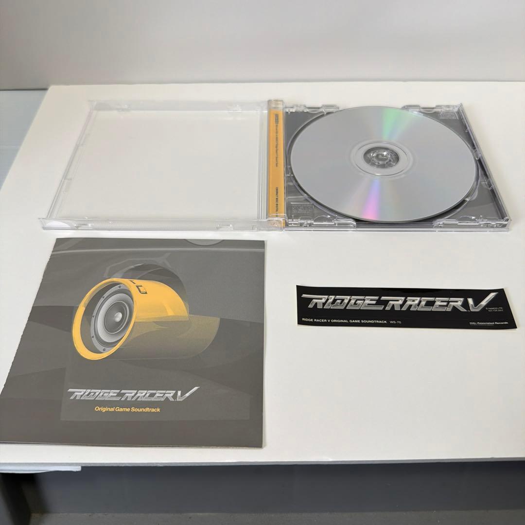 CD 「リッジレーサー5」オリジナル・ゲームサウンドトラック ステッカー付き