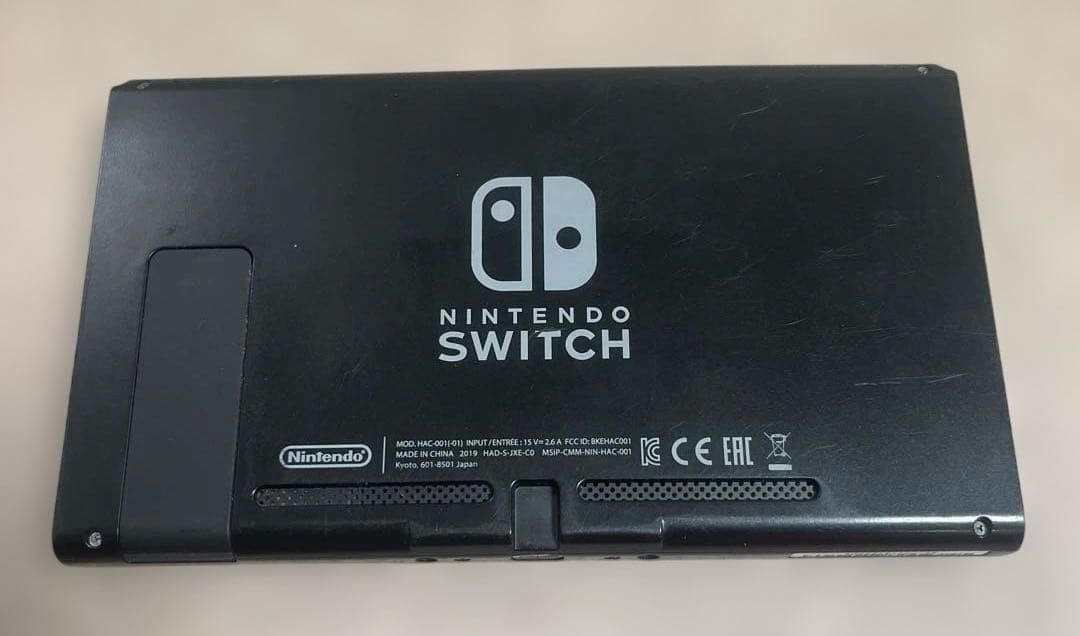 Nintendo Switch 本体 ブラック　難あり