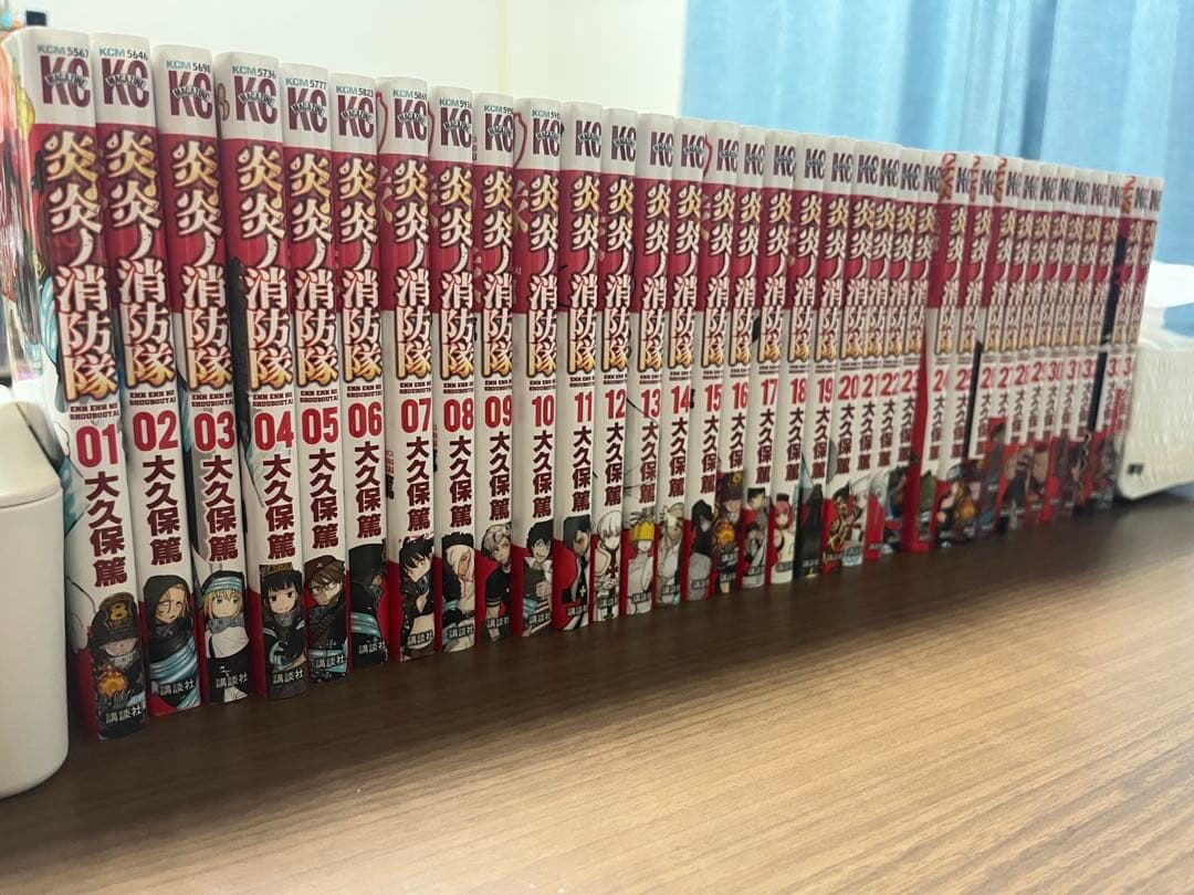 炎炎ノ消防隊 全巻セット 漫画(傷、日焼け無し)