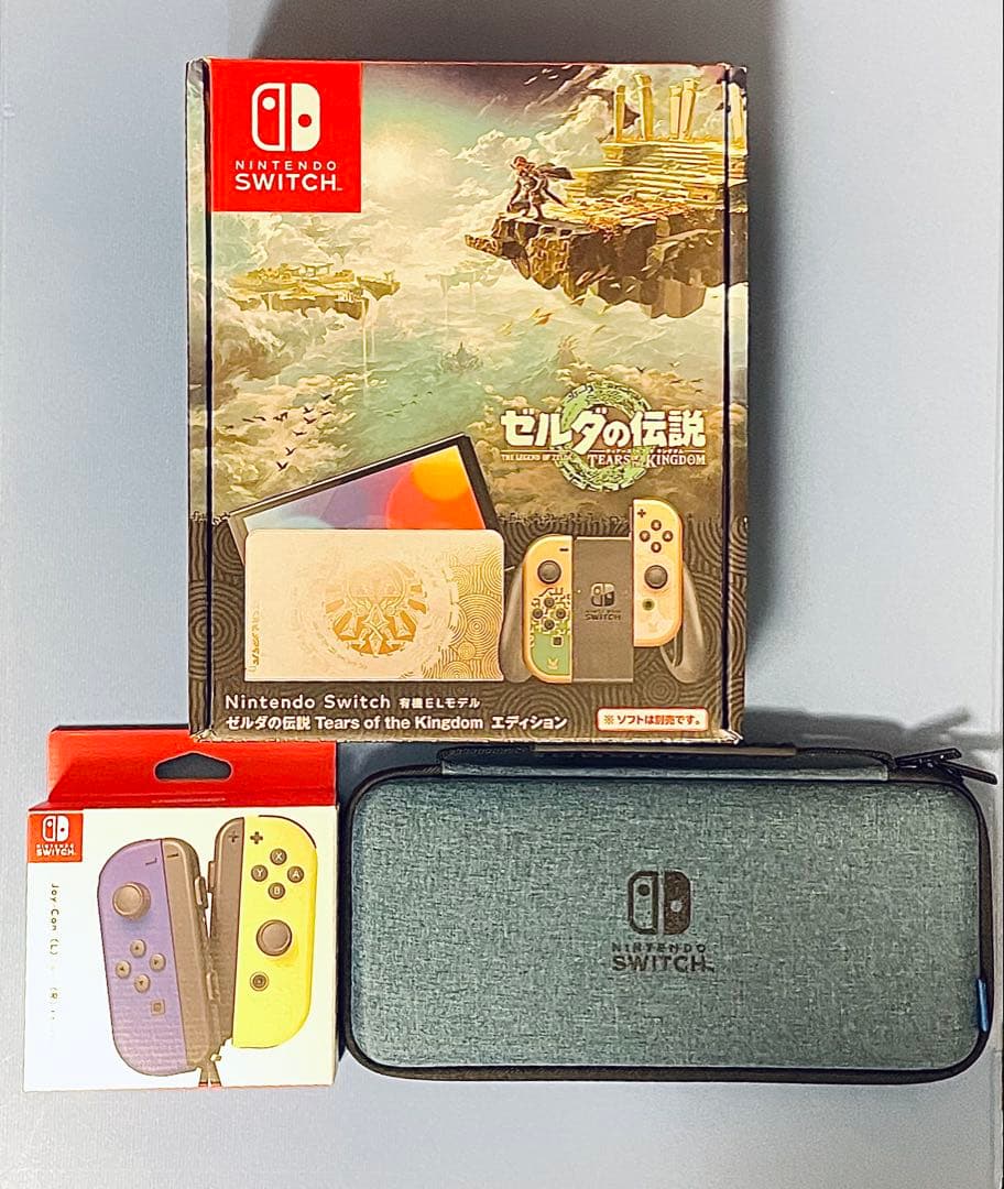 Switch (有機EL) & Joy-con & HORI製ハードケース