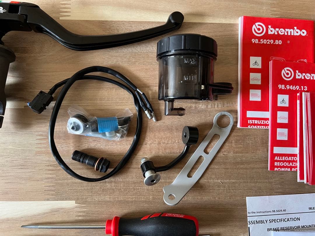 brembo 19RCS コルサコルタ マスターシリンダー