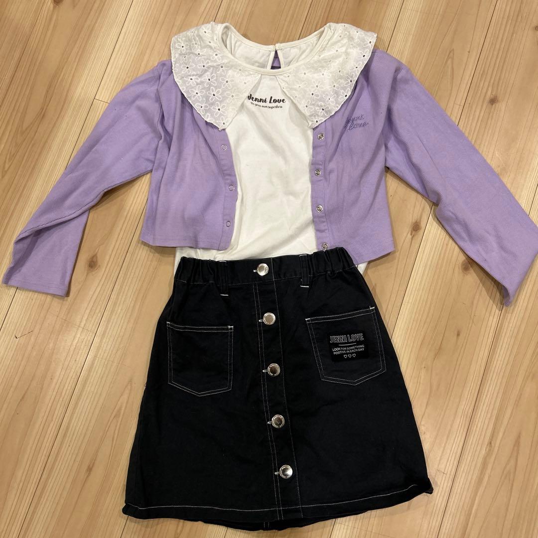 女の子まとめ売りジェニィラブ12点（マフラー含む）ZARA1点150cm
