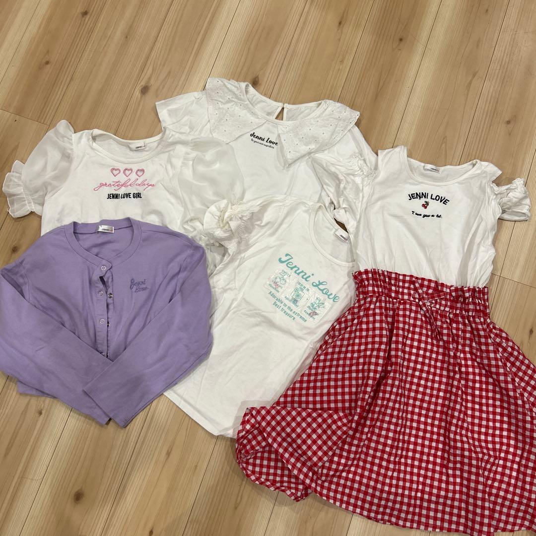 女の子まとめ売りジェニィラブ12点（マフラー含む）ZARA1点150cm