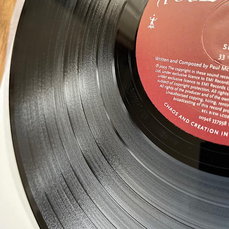 ★極美品 UKオリジナル盤 ポール・マッカートニー CHAOS AND ～
