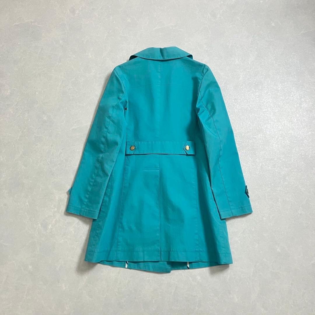 MACKINTOSH PHILOSOPHY　トレンチコート　ターコイズブルー　青