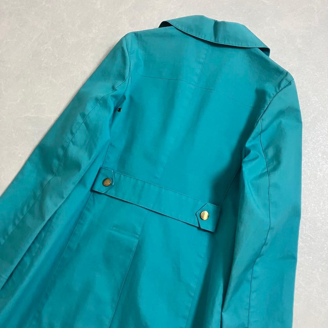 MACKINTOSH PHILOSOPHY　トレンチコート　ターコイズブルー　青