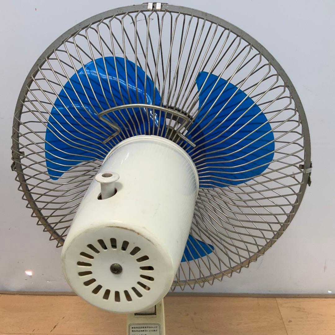 【昭和レトロ】　ナショナル　30cm卓上扇風機　F-30EIE