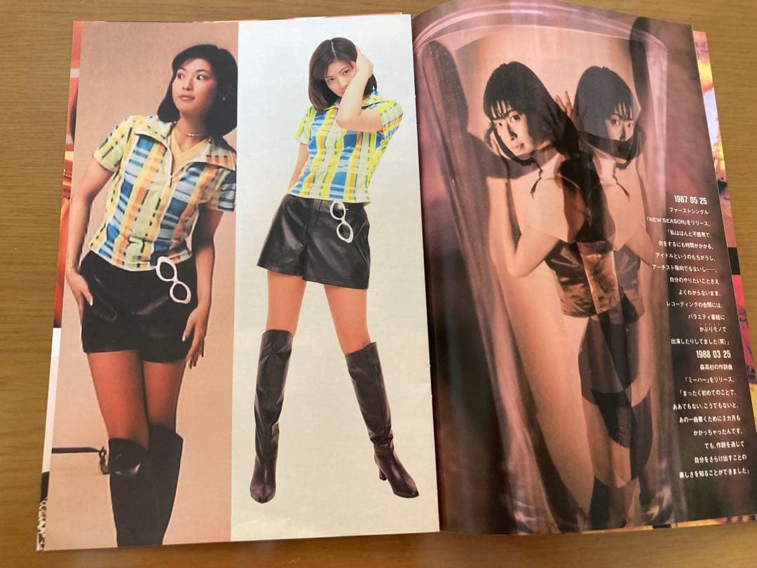 森高千里 ジュリアvol.25-38 サイン色紙 メッセージカードなど色々