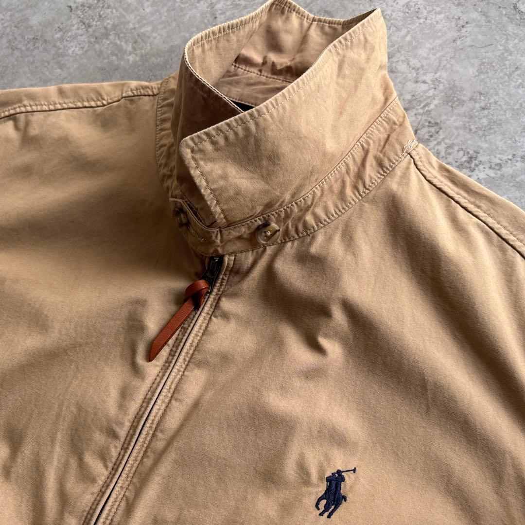 POLO RALPH LAUREN【XL】スウィングトップ 刺繍ポニー ベージュ