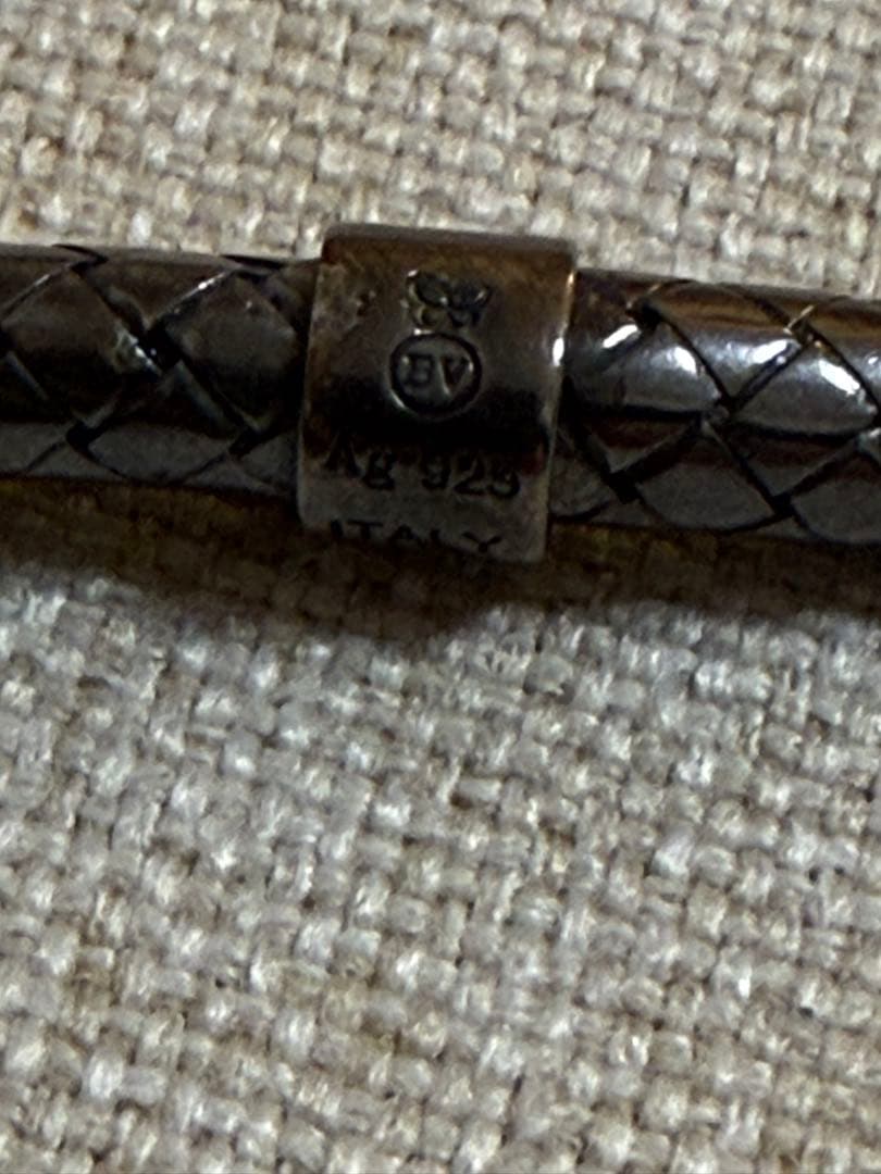 【最終価格】Bottega Veneta シルバー ネックレス