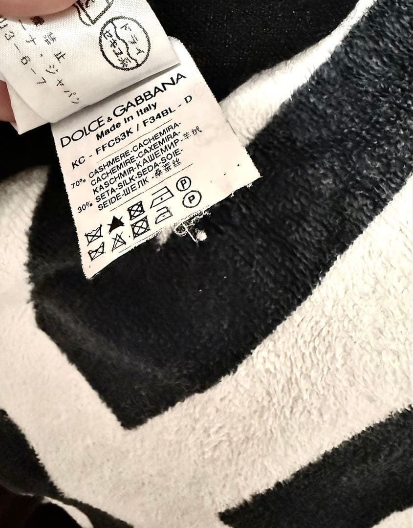 t*u様 DOLCE&GABBANA ドルガバ　カシミヤレース アンサンブル 3